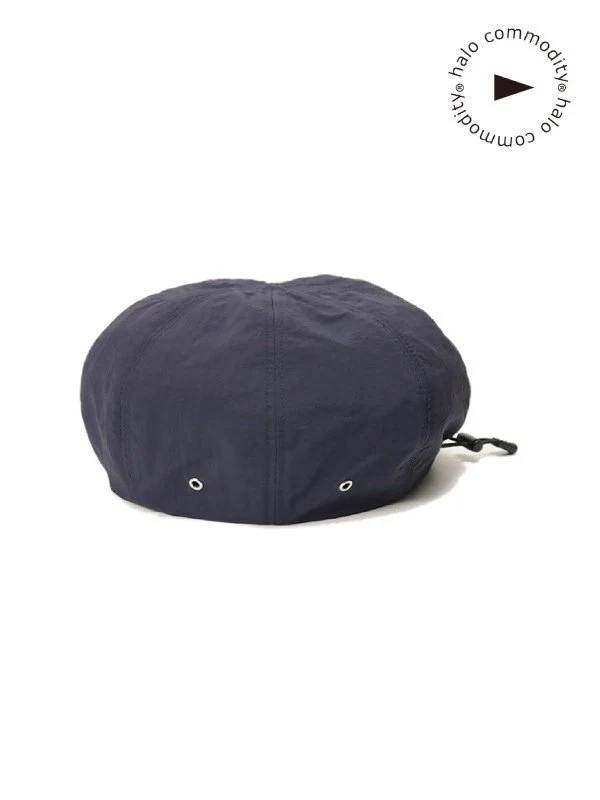 Salt Beret #Navy [h251-511]｜halo commodity