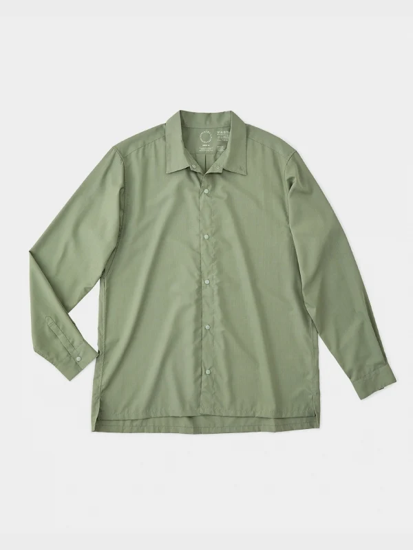 Bamboo Shirt #Granite Green｜山と道