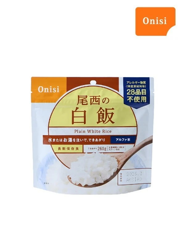 尾西の白飯 1食 100g [7008801002]｜尾西食品