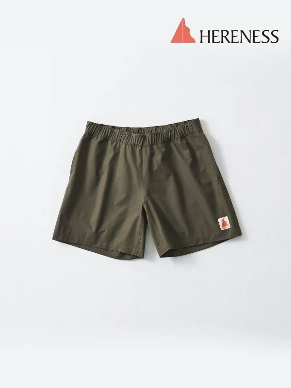Women's Sugarcane Shorts #Olive Green [hw-20001]｜HERENESS