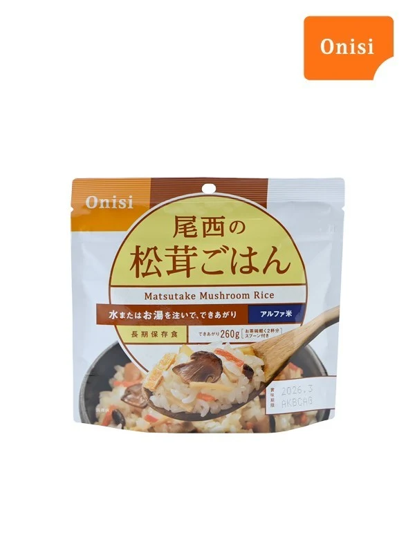 松茸ごはん100g [7008814033]｜尾西食品