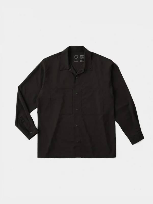 UL Big Pocket Shirt #Black｜山と道