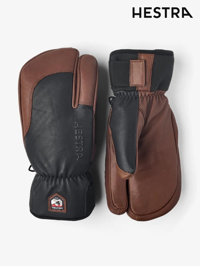Topo 3-Finger #Navy/Brown [33872]｜HESTRA