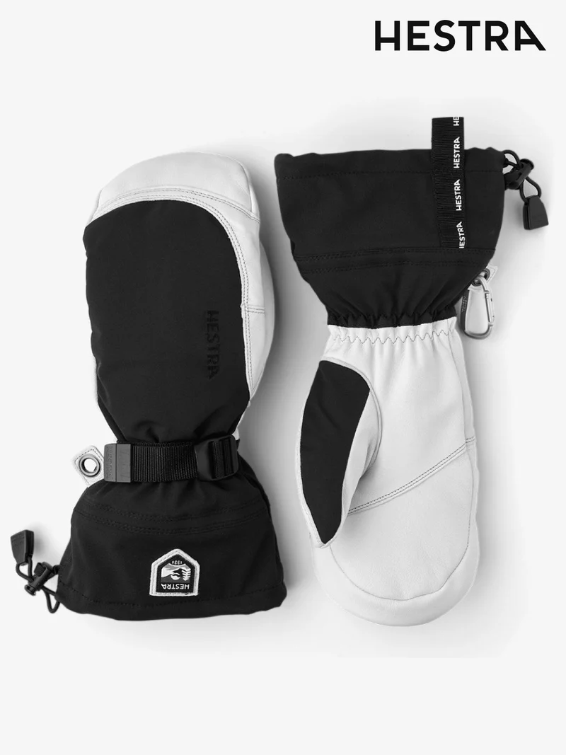 Extreme Mitt #Black/Off White [35161]｜HESTRA
