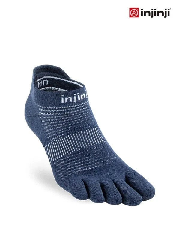 ラン ライトウェイトノーショウ #ネイビー [281110]｜injinji