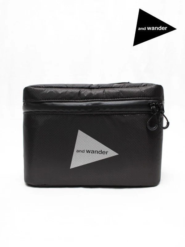 sil soft cooler small #022/charcoal [4977277]｜and wander