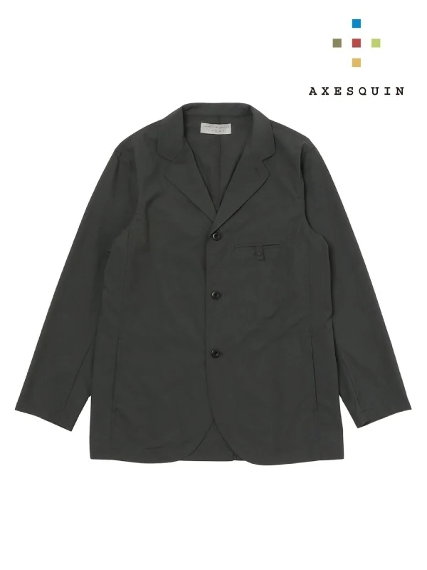 ダブルフェイスのサマージャケット #ケシズミイロ [21094]｜AXESQUIN