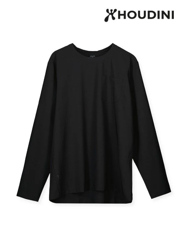 Men's Cover Crew #True Black [258694]｜HOUDINI