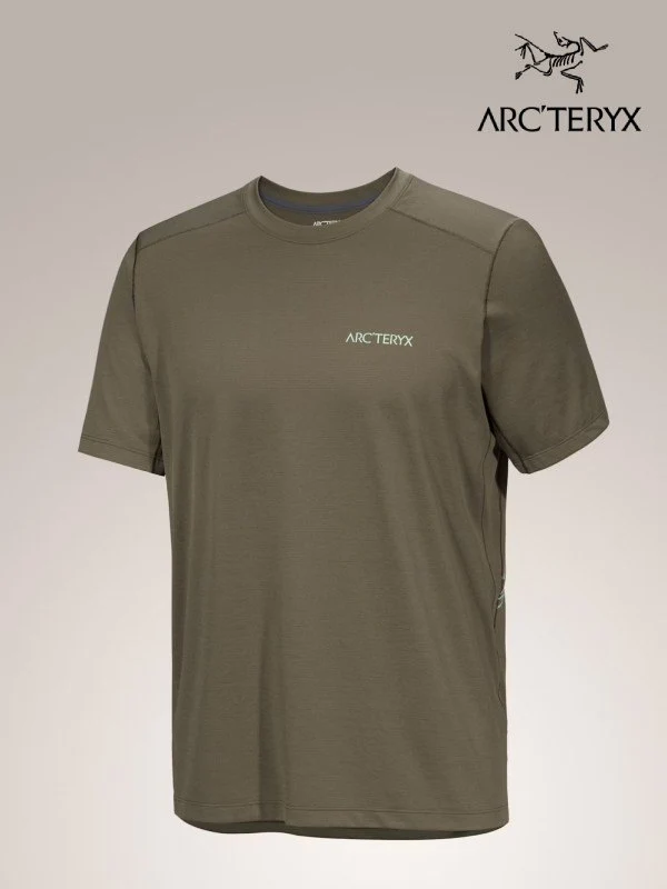 Cormac Arc'Bird Logo SS M #Tatsu Heather / Stone Green [X00000972105]｜ARC'TERYX