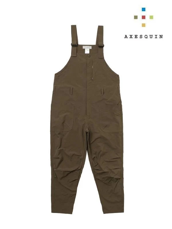 ヴィンテージナイロンのオーバーオール #センザイチャ [022019]｜AXESQUIN
