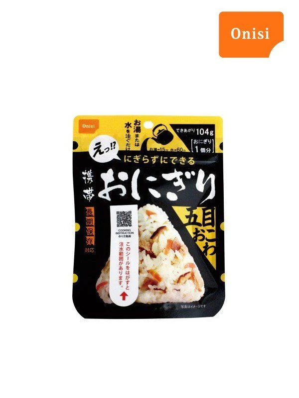 尾西の携帯おにぎり 五目おこわ [7008824010]｜尾西食品