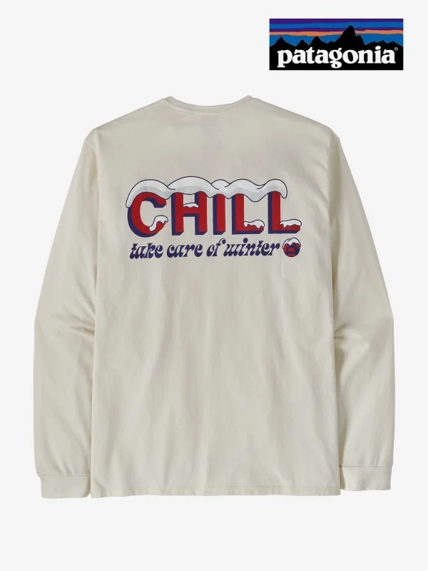 Men's L/S Chill Responsibili-Tee #BCW [37781]｜patagonia