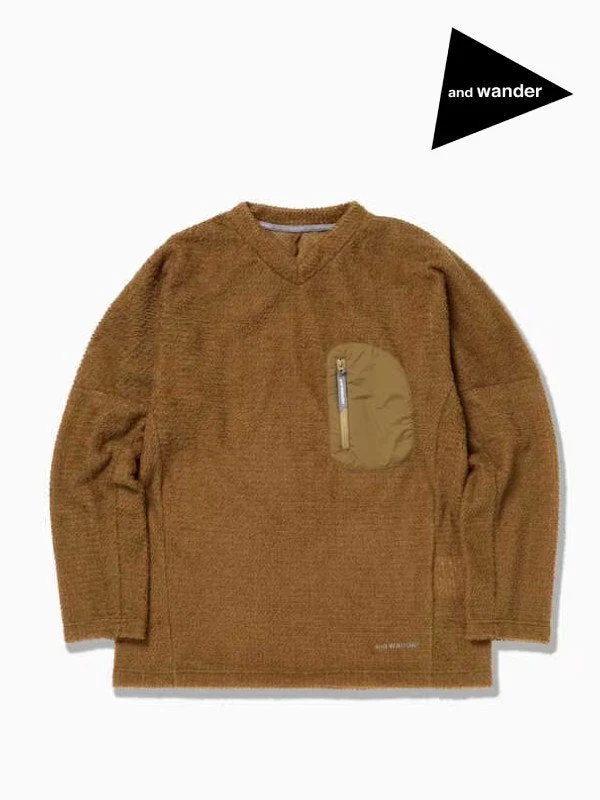 alpha direct pullover #d.beige [5743244024] ｜andwander