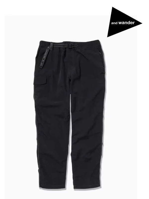 Ny taffeta hiker pants #black [5743252037] ｜andwander