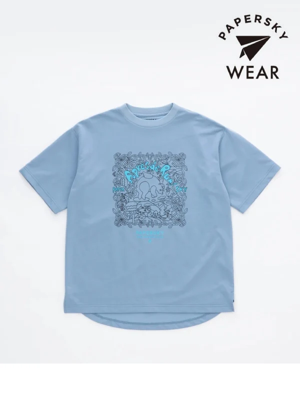 Apres Run Mascot-T #SAX [PS241024]｜PAPERSKY WEAR