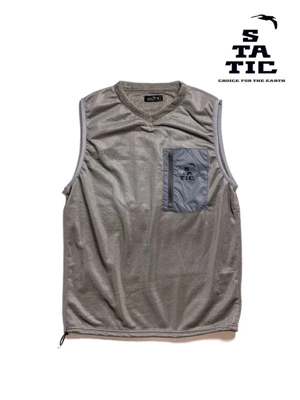 Adrift Vest #Mineral [103323]｜STATIC