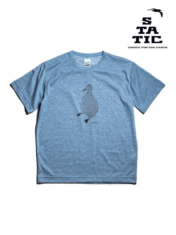 VISION TEE_チプカとプクチカ #赤ちゃんコアホウドリ [100524 D]｜STATIC