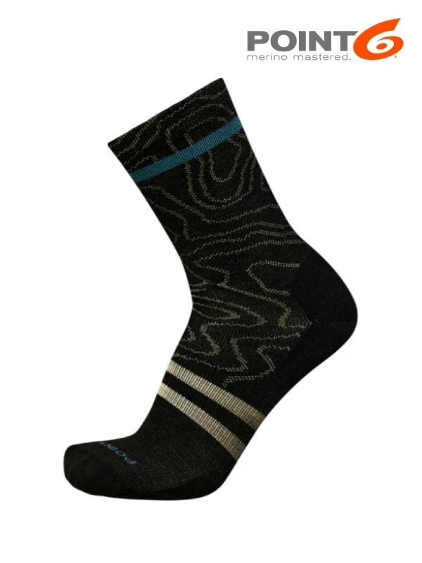 Topo Ultra Light 3/4 Crew #Black [P66333]｜POINT6