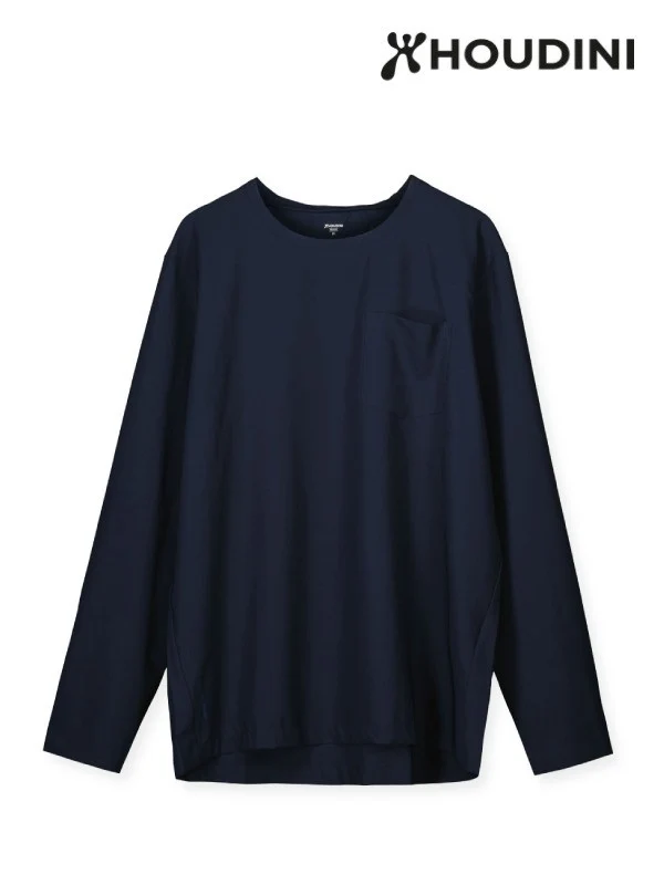 Men's Cover Crew #Blue Illusion [258694]｜HOUDINI
