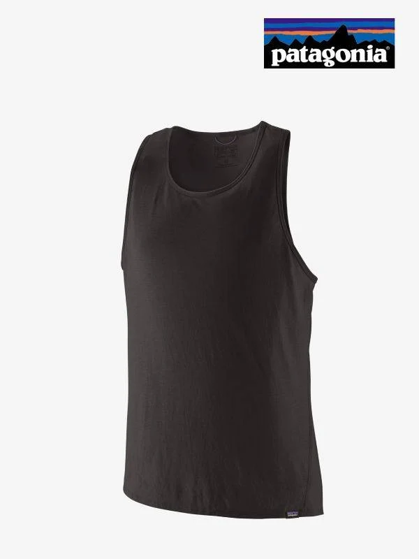 Men's Cap Cool Trail Tank #BLK [24508]｜patagonia