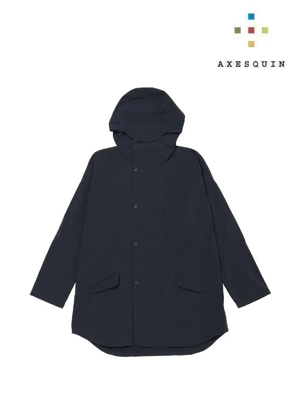 ヴィンテージナイロンのパーカー #アオニビ [21051]｜AXESQUIN