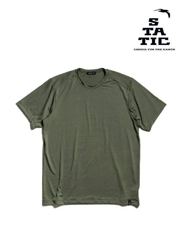 Men's All Elevation S/S Shirts #Moss [100223]｜STATIC
