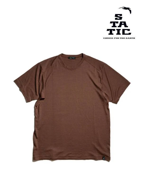 Men's All Elevation S/S Shirts #Touchwood [100223]｜STATIC
