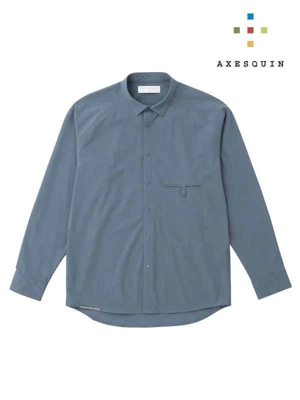 ソフトシェルのショートカラーシャツ #コンネズ [021066]｜AXESQUIN