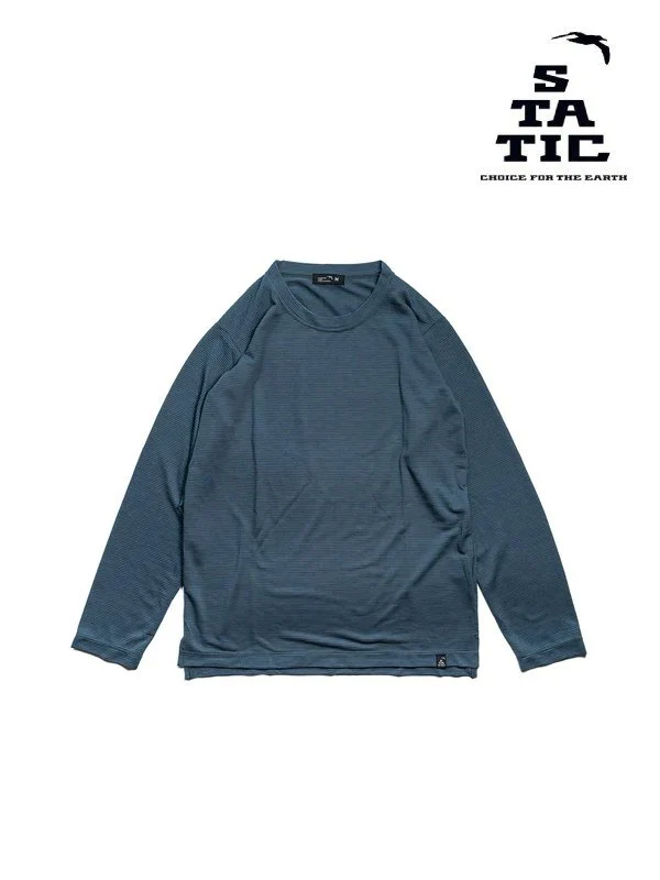 Women's All Elevation L/S #Carbon [100323]｜STATIC スタティック