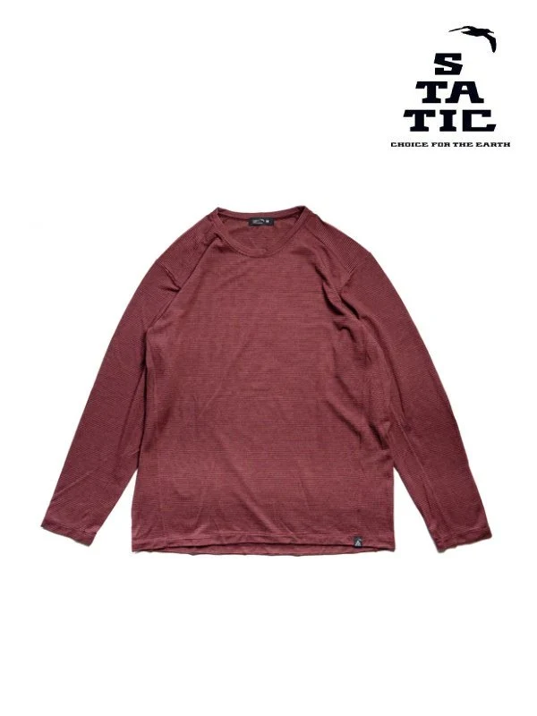 Men's All Elevation L/S #Basalt [100423]｜STATIC