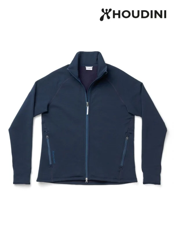 Women's Power Up Jacket #Blue Illusion [830020]｜HOUDINI