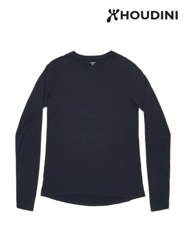 Women’s Desoli Light Crew #Blue Illusion [840030]｜HOUDINI