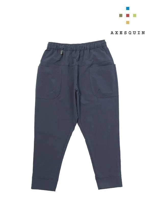 ソフトシェルフリースのパンツ #アオニビ [022020]｜AXESQUIN