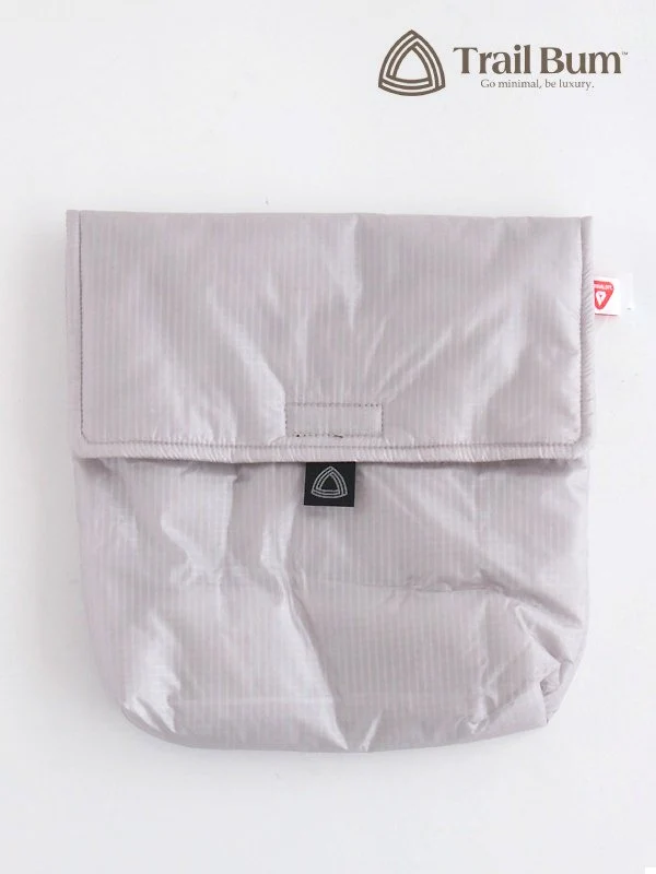 P.I. POUCH/LARGE #Silver｜TRAIL BUM