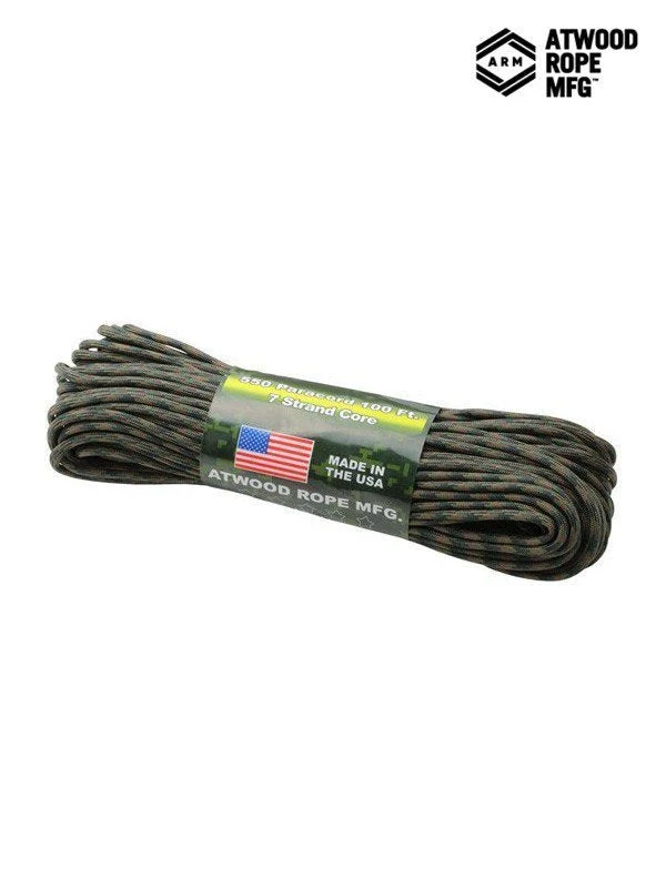パラコード #ウッドランド [44022]｜Atwood Rope MFG.