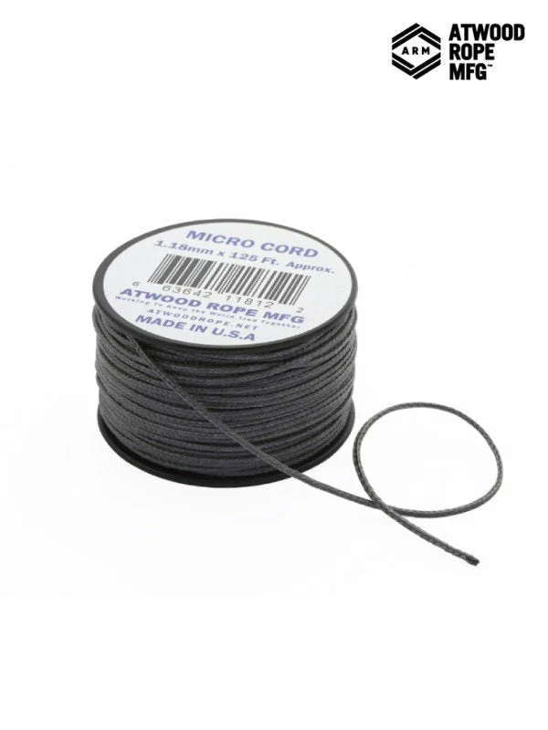 マイクロコード #グラファイト [44001]｜Atwood Rope MFG.