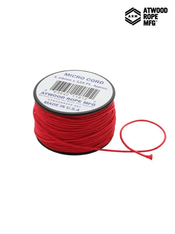 マイクロコード #レッド [44005]｜Atwood Rope MFG.
