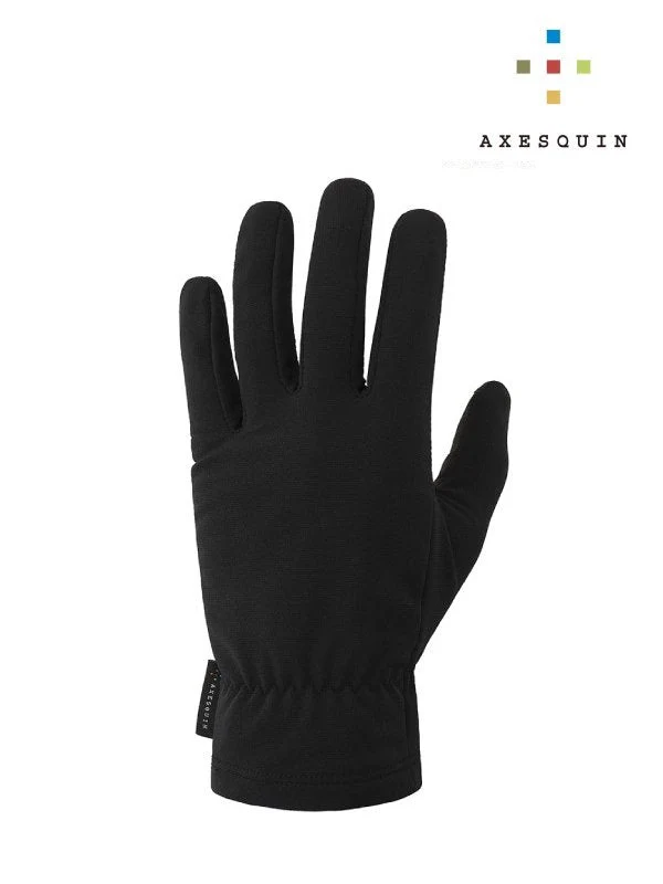 ウールソフトシェルグリップ #S82 墨色 [013006]｜AXESQUIN
