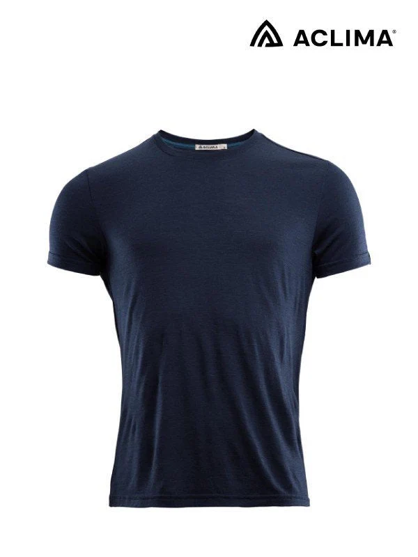 LIGHTWOOL CLASSIC TEE #Navy Blazer [106817]｜ACLIMA
