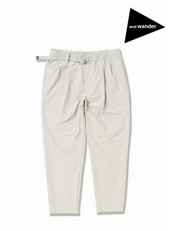 light w cloth pants #l.gray [5743282072] ｜andwander