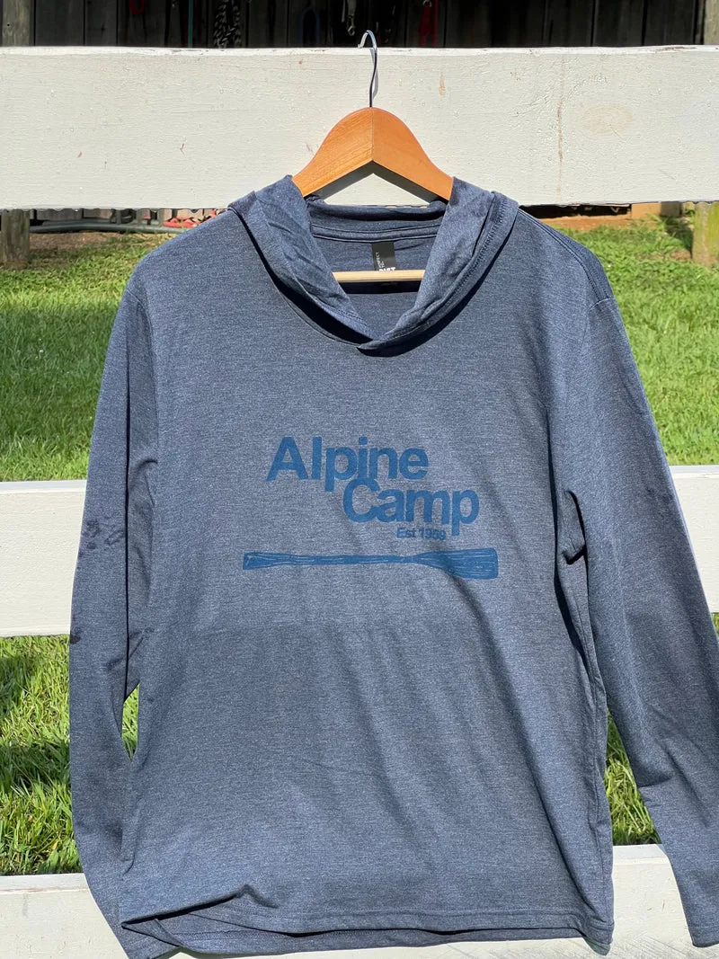 Blue Hoodie Long Sleeved shirt
