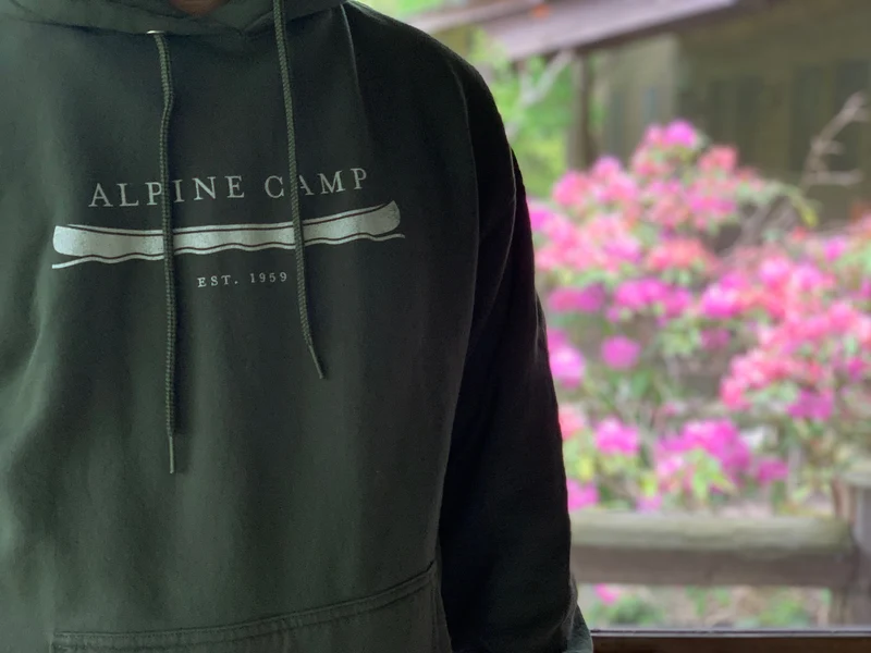 Alpine Green Canoe Hoodie