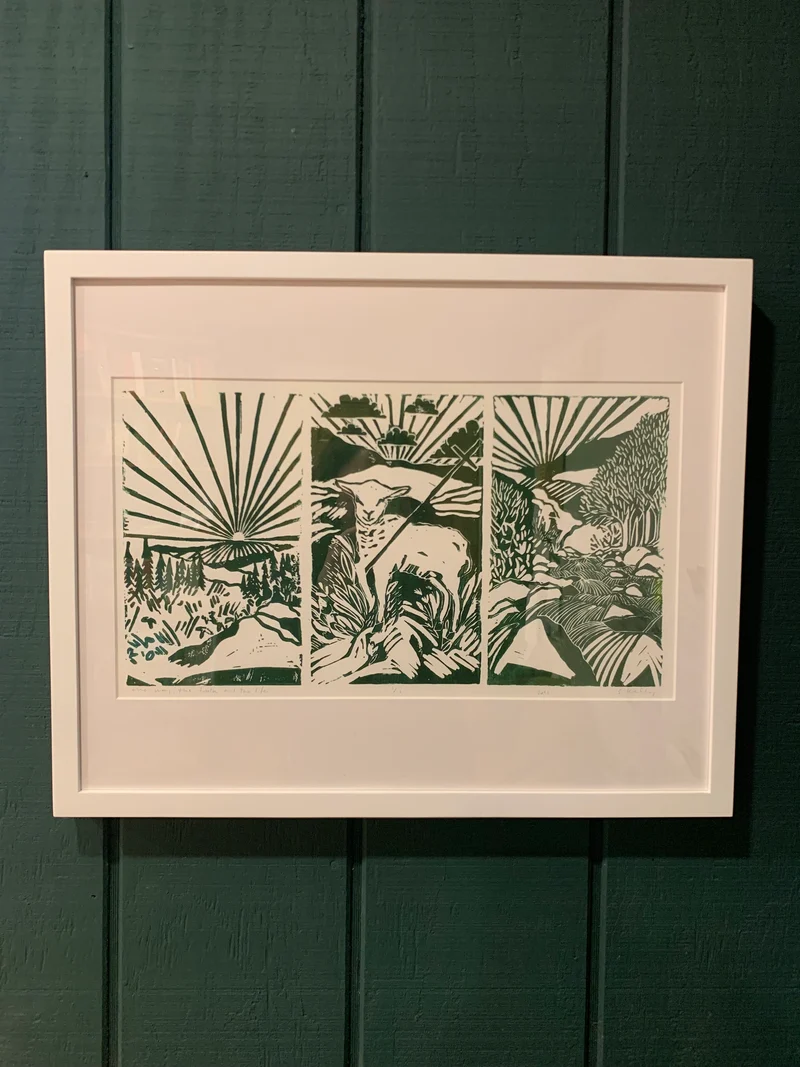 Framed Church Banner Print