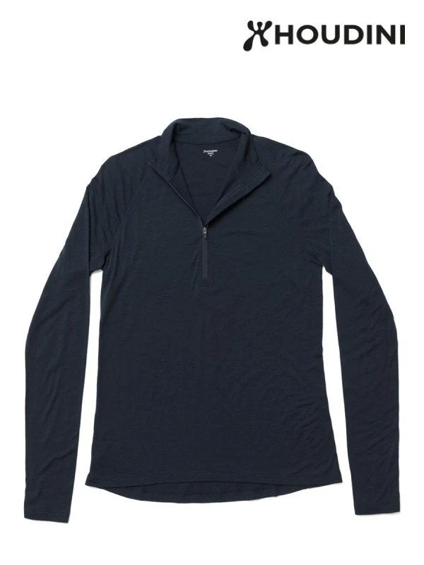 Women's Desoli Light Half Zip #Blue Illusion [840029]｜HOUDINI