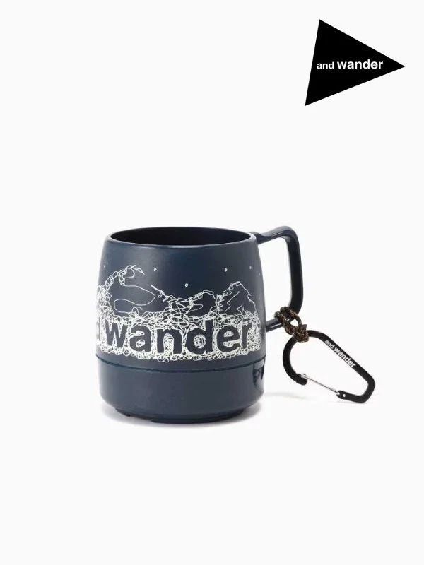 and wander DINEX #Navy [5743977155] ｜andwander