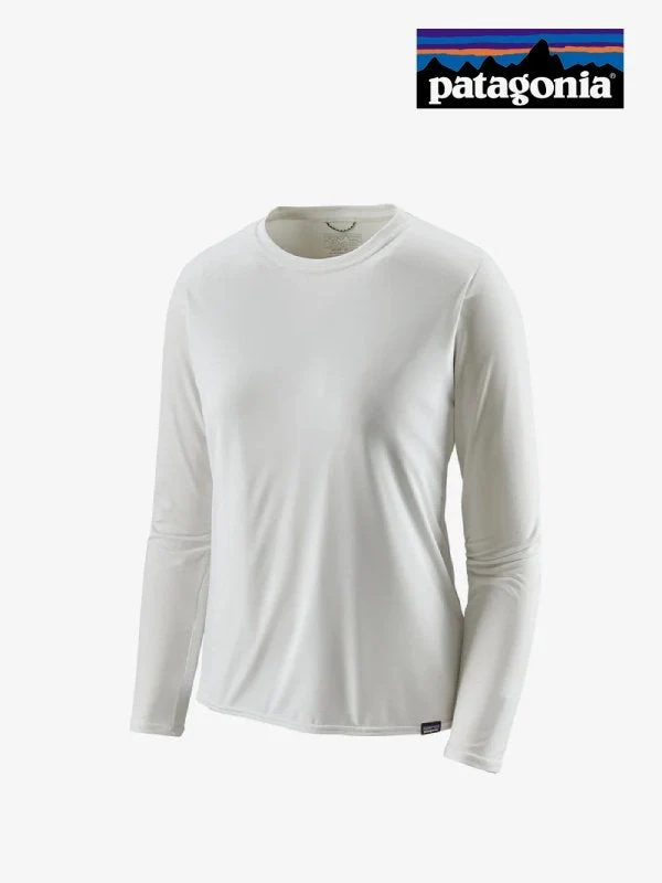 Women's Long Sleeved Capilene Cool Daily Shirt #WHI [45185] ｜patagonia