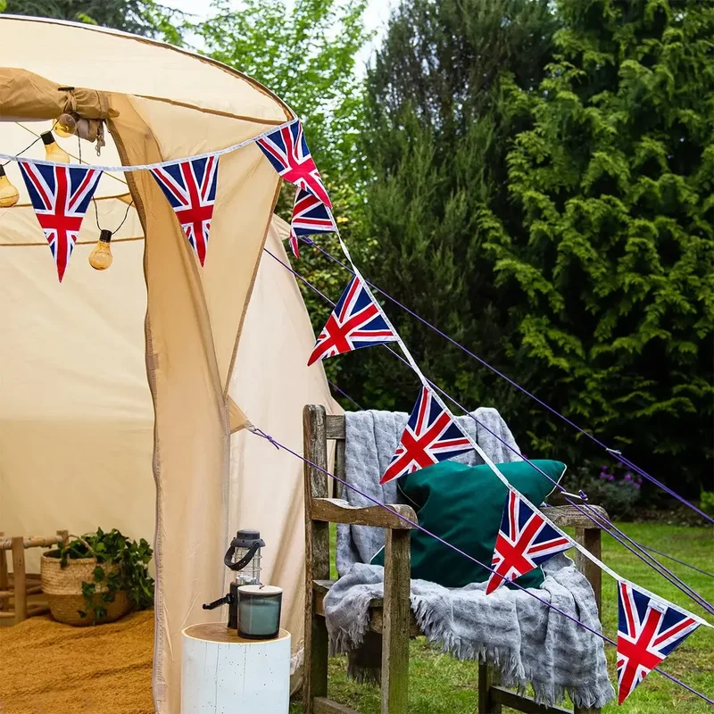 5m Cotton Camping Bunting