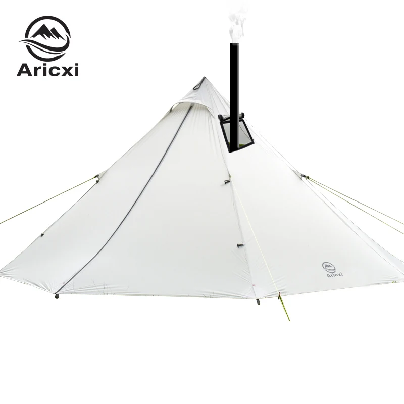 3-4 Person Ultralight 20D Rod less Pyramid Tent