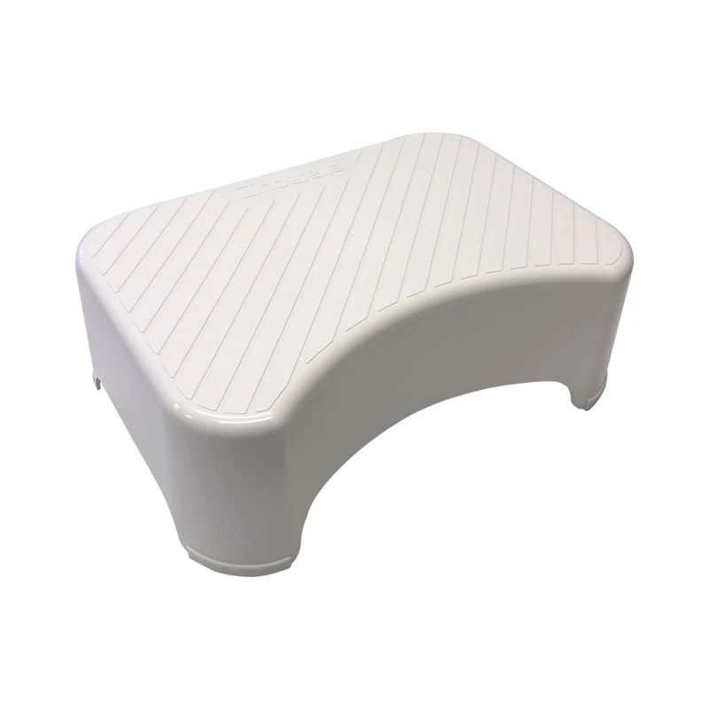 Foot rest white w/print