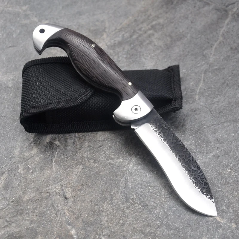 Tactical Folding Titanium Knife